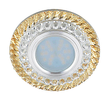Встраиваемый светильник Fametto Luciole DLS-L132 GU5.3 Chrome/Gold