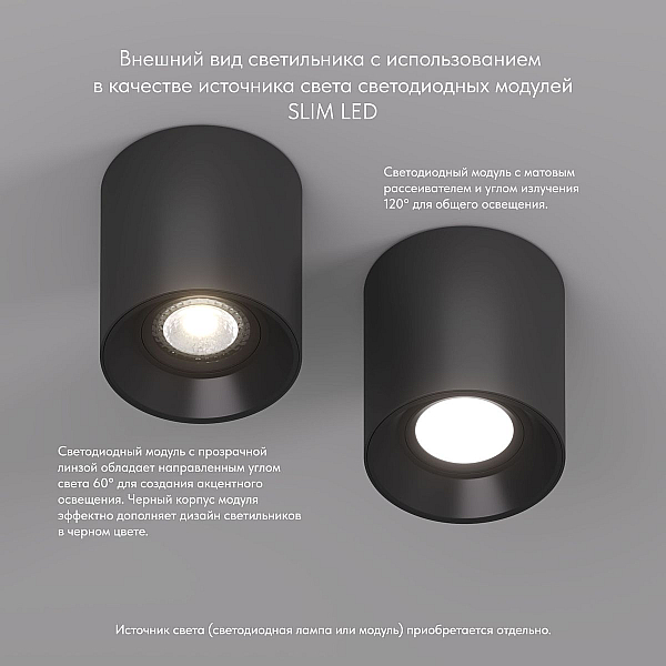 Точечный светильник Denkirs DK3040-BK