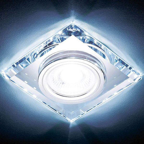 Встраиваемый светодиодный светильник Ambrella light Led S214 WH/CH/WH