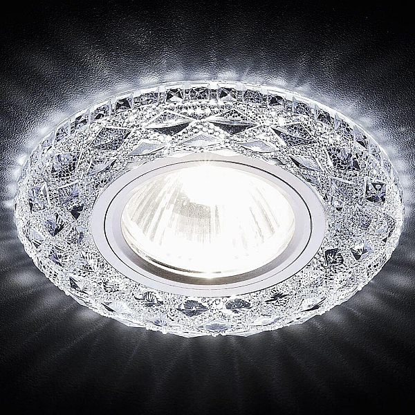 Встраиваемый светодиодный светильник Ambrella light LED S288 BL