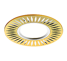 Встраиваемый светильник Ambrella Light Classic A507 GD/AL