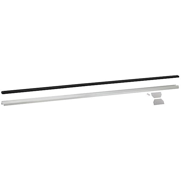 Комплект Эра TR-SET-200-1PT-PC BK шинопровод однофазный с профилем для натяжного потолка 2м черный Б0072543