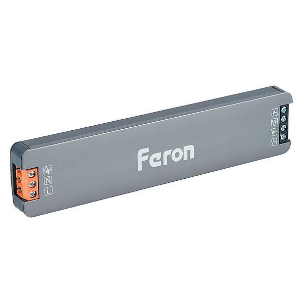 Трансформатор электронный для светодиодной ленты 300W 12V IP67 (драйвер), LB007 Feron 53147