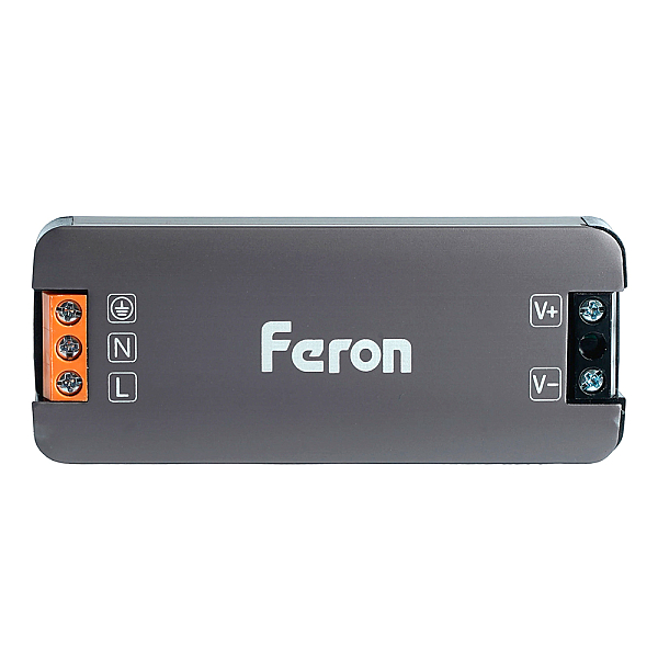 Трансформатор электронный для светодиодной ленты 300W 12V IP67 (драйвер), LB007 Feron 53144