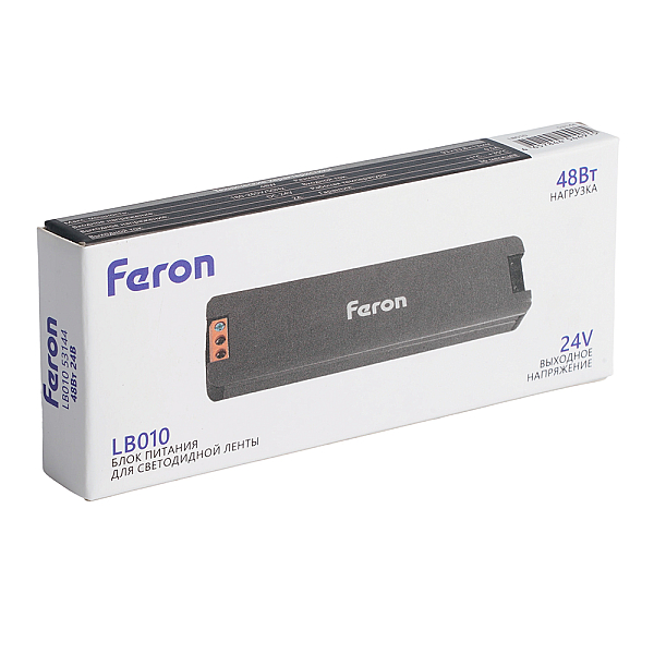 Трансформатор электронный для светодиодной ленты 300W 12V IP67 (драйвер), LB007 Feron 53144