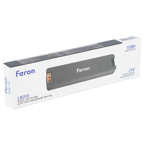 Трансформатор электронный для светодиодной ленты 300W 12V IP67 (драйвер), LB007 Feron 53147