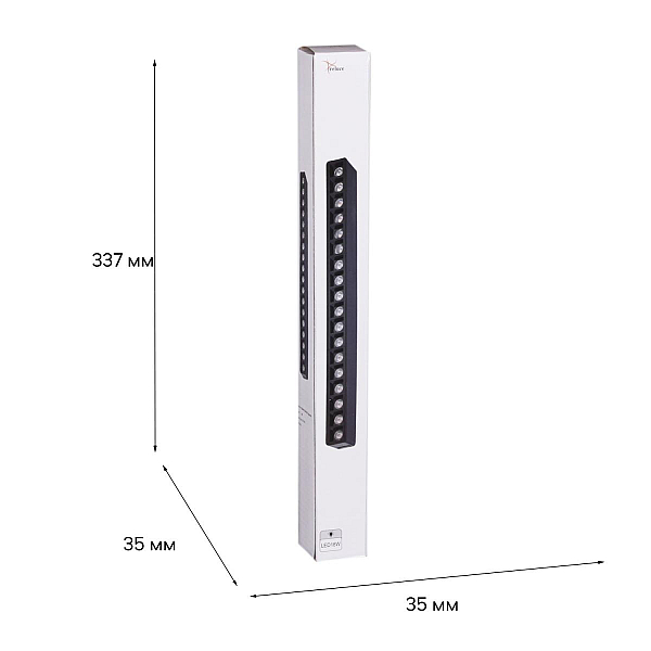 Магнитная трековая система Reluce 13004-9.3-001UR magnetic LED18W BK