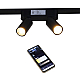 Трековый магнитный светильник (CCT+SMART) Reluce 13005-9.3-002UR magnetic LED2x5W BK CCT+SMART