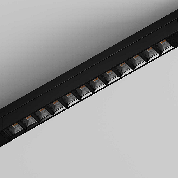 Трековый линейный светильник направленного света Hesby Lighting Skylite Однофазный,474мм- 4000К, 30Вт, чёрный HSBL_0145
