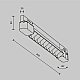 Трековый трехфазный светильник Maytoni Technical Points  TR195-3-10W4K-M-B(N)