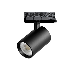 Трековый трехфазный светильник Quattro LED с адаптером Lightstar Alta Base A5247QT (215247 + 594037)