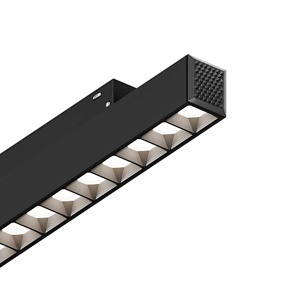 Трековый линейный светильник направленного света Hesby Lighting ElDeko ,220мм-4000К, 12Вт, черный HSBL_0147