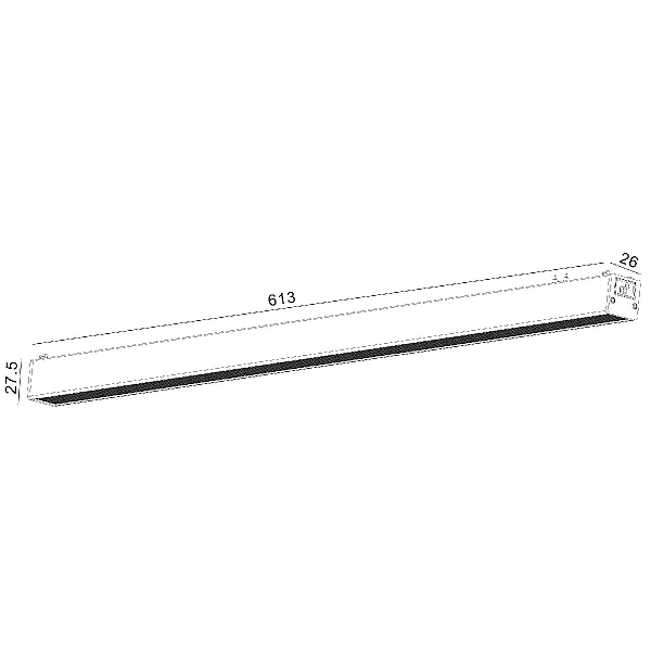 Трековый светильник SWG PRO DL-SLIM-DFWH-24-CCT 022079