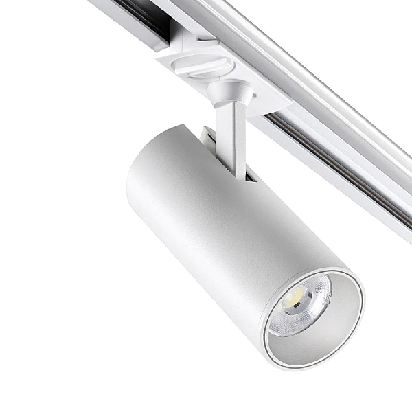 Трековый светильник однофазный двухжильный Novotech SELENE 359155