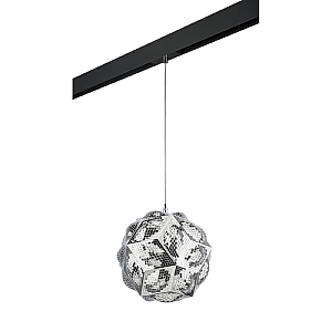 Трековый однофазный светильник Lightstar Fermo (724314+595007) PRO724314