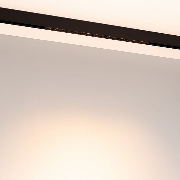 Трековый магнитный светильник Arlight MAG-ORIENT-DOTS-L465-16W Day4000-MIX (BK, 24 deg, 48V, TUYA Zigbee) (IP20 Металл) 053813