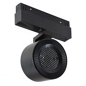 Трековый магнитный светильник iLedex Vision 4822-010-D82-12W-38DG-4000K BK (WALL WASHER)