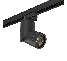 Трековый светильник Lightstar Track 1 black A1T051017 (592017+051017)