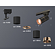 Трековый однофазный светильник Ambrella Light Track System XT6302031 (A2521, C6302, A2063, C6302, N6135)