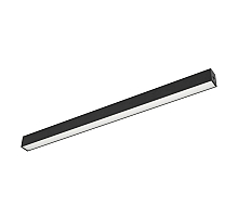 Трековый магнитный светильник Arlight MAG-FLAT-25-L400-12W Day4000 (BK, 100 deg, 24V, DALI) 036714