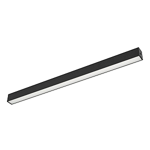 Трековый магнитный светильник Arlight MAG-FLAT-25-L400-12W Day4000 (BK, 100 deg, 24V, DALI) 036714