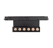 Трековый магнитный светильник Arlight MAG-ORIENT-DOTS-FOLD-S195-6W Warm3000 (BK, 30 deg, 48V) 042013