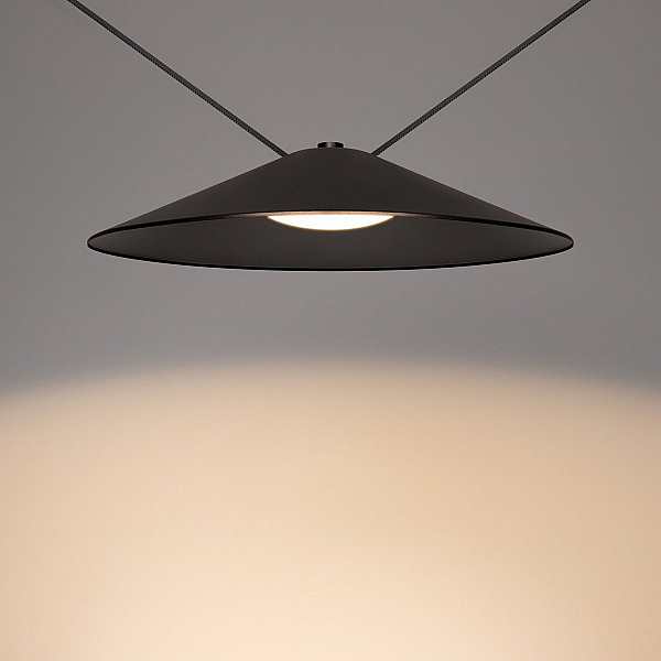 Трековый светильник Arlight ART-INBELT-WOK-R580-20W Day4000-MIX (BK, 110 deg, 48V, DALI) 051190