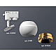 Трековый однофазный светильник с подсветкой Ambrella Light Track System XT1101023 (A2520, C1101, N7034)