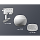 Трековый однофазный светильник с подсветкой Ambrella Light Track System XT1101060 (A2520, C1101, N7191)