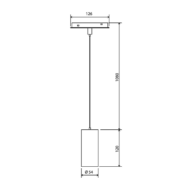 Трековый подвесной магнитный светильник Elektrostandard Slim magnetic 85520/01 4690389195143 a063427