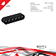 Магнитная трековая система Reluce 13002-9.3-001UR magnetic LED6W BK
