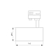 Трековый светодиодный светильник Arlight LGD-Calipso-4TR-R85-10W Day4000-Mix 046741