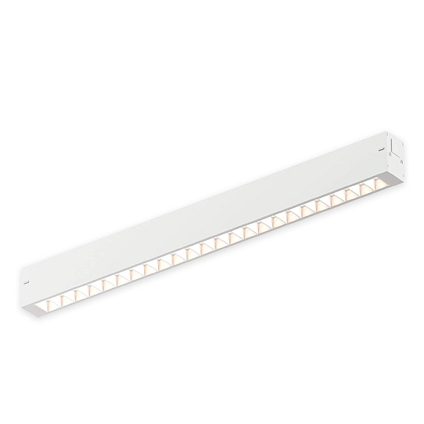 Трековый однофазный светильник AM Group Plain Opal AM581 18W 4000K WH