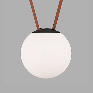 Трековый однофазный светильник Denkirs Belty orb DK5552-BK