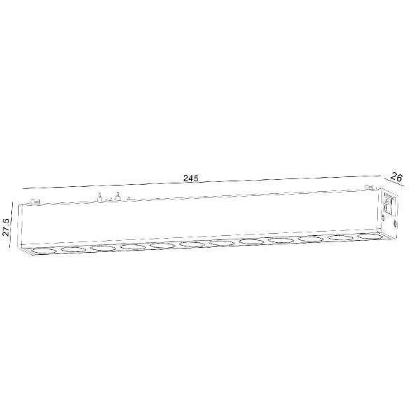 Трековый светильник SWG PRO DL-SLIM-DRBL-12-CCT 022080