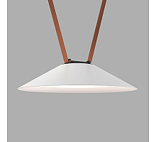 Трековый однофазный светильник Denkirs Belty flow DK5564-WH+BK