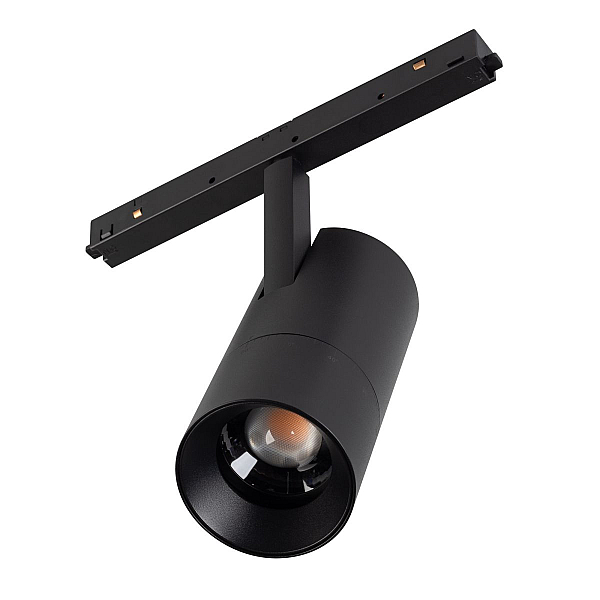 Трековый магнитный светильник ArlightMAG-ORIENT-SPOT-ZOOM-R65-15W Warm3000 (BK, 20-60 deg, 48V) (IP20 Металл) 038373(1)