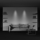 Трековый светильник Maytoni Technical EXILITY Points TR031-2-6W3K-B