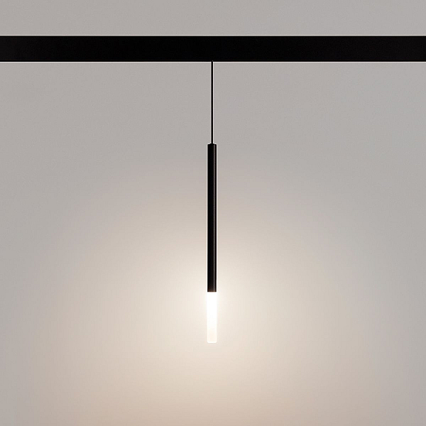 Трековый магнитный светильник Arlight MAG-ORIENT-STICK-HANG-R20-3W Warm3000 (BK, 180 deg, 48V) 037038(1)