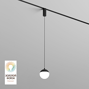 Трековый однофазный светильник Denkirs Smart Moon DK8056-BK