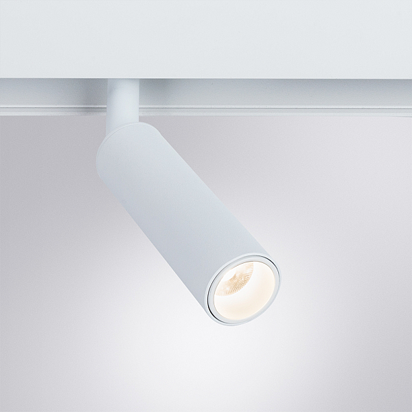 Трековый светодиодный светильник Arte Lamp Linea A4640PL-1WH