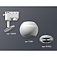 Трековый однофазный светильник с подсветкой Ambrella Light Track System XT1101002 (A2520, C1101, N7022)