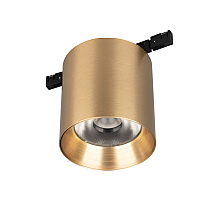Трековый магнитный светильник Arlight MAG-MICROCOSM-POINT-R68-7W Warm3000 (GD, 36 deg, 24V) (IP20 Металл) 051828