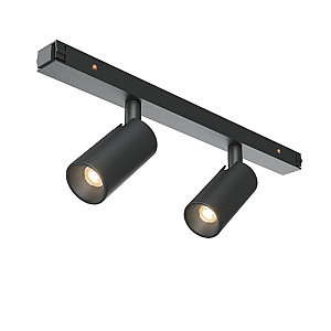 Трековый магнитный светильник Maytoni Focus Duo TR176-1-2X3WTW-M-B