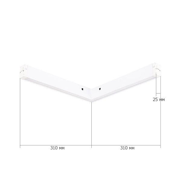 Трековый светильник ST Luce Skyline 220 ST664.506.18H
