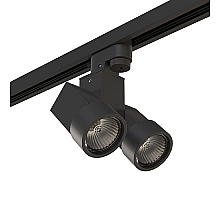 Трековый светильник Lightstar Track 1 black A1T051037 (592027+051037)