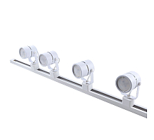 Трековый однофазный светильник (2 шт.) Volpe UBL-Q321 GU10/K WHITE SET41 UL-00010705
