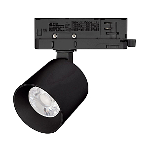 Трековый трехфазный светильник Arlight LGD-DYKE-4TR-R75-16W Day4000 (BK, 20 deg, 230V) 052133