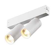 Трековый однофазный светильник AM Group AM528 WH-220V-2X10W SMART