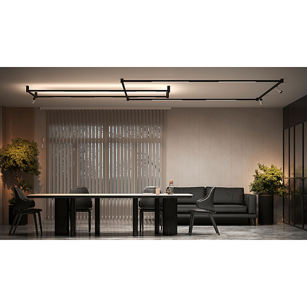 Магнитный трековый светильник Arte Lamp OPTIMA 0.1-10V A7474PL-1BK